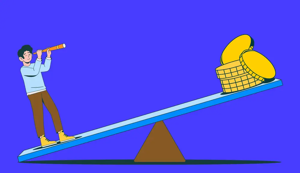Ilustrasi platform Pluang - investasi kripto, saham, dan emas
